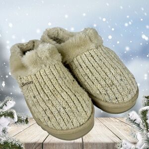 Skechers Slippers Keepsakes Postage Knit Mules Slip On Natural